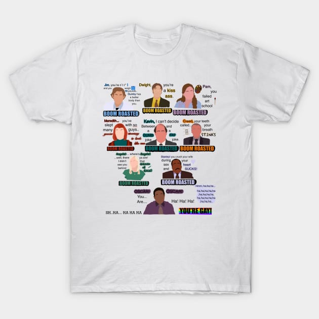 The office boom roasted shirt on sale